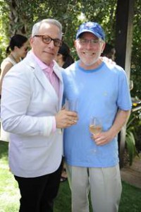 Geoffrey Zakarian with NCL CEO Kevin Sheehan